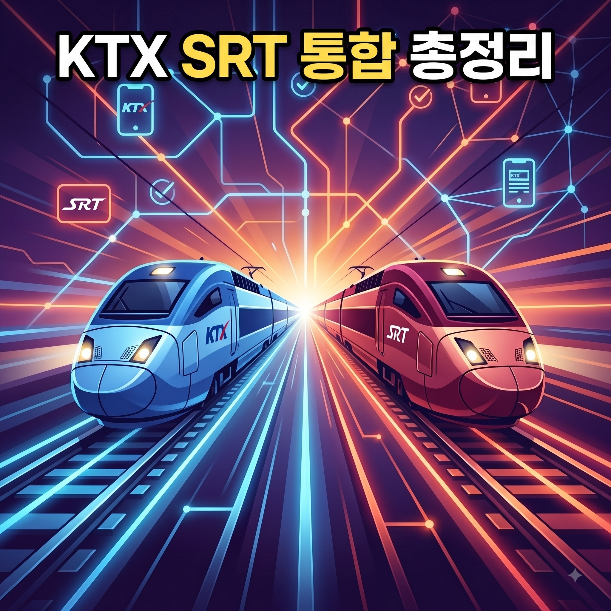 KTX SRT 통합 총정리
